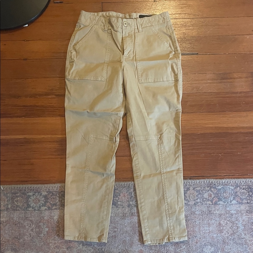 Banana Republic Tan Ankle Pants